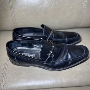 Aston Grey Men’s Black Oxford Shoes Size 9.5 Belmont 85063